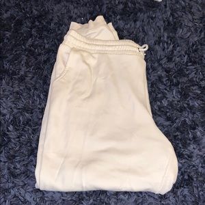 White/Cream Old Navy Joggers